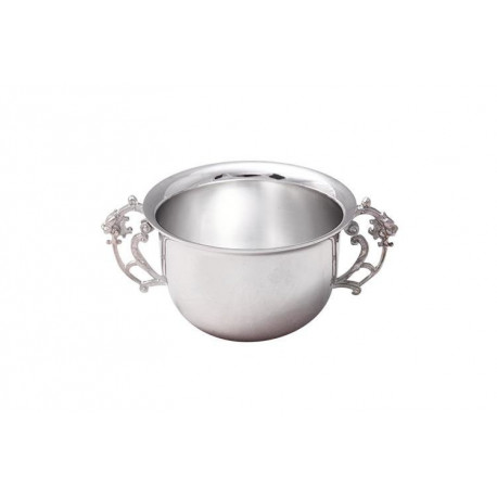 Srebrna cukiernica deserowa