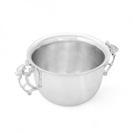 Srebrna cukiernica deserowa