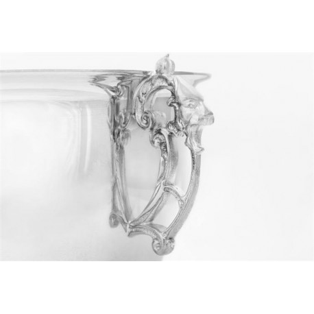 Srebrna cukiernica deserowa