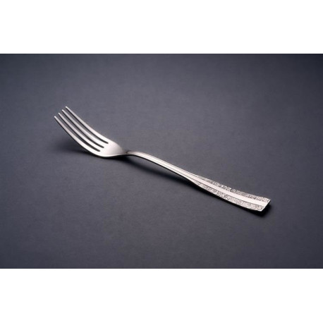 Zestaw posrebrzanych sztućców obiadowych, oksydowany - 24 szt.