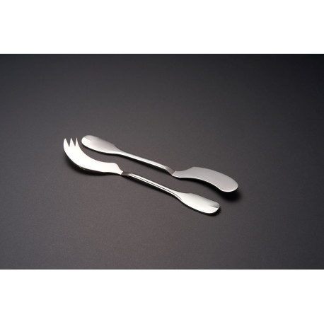 Zestaw sztućców do sera i masła ze stali szlachetnej - 2 szt. - Model Spaten