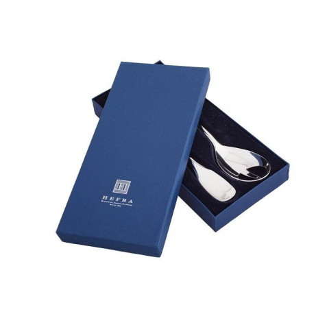 Zestaw sztućców ze stali, do sałat - 2 szt. - Model Spaten