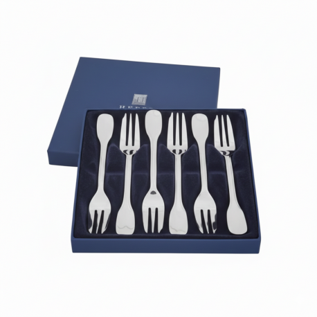 Zestaw widelczyków do ciast ze stali szlachetnej - 6 szt. - Model Spaten